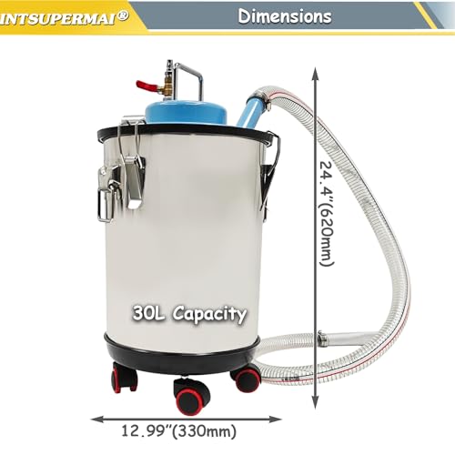 Aspiradora Industrial Neumática 30L para Uso Industrial miniatura 2
