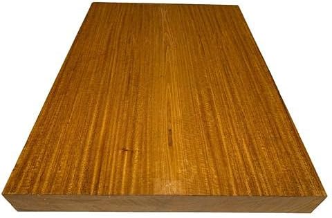 Exotic Wood Zone Exotic Wood Zone Guitar Body Blank 21" x 14" x 2"- Single Piece (Unplaned, Honduran Mahogany)