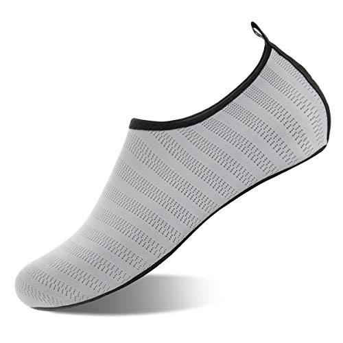 Image of WateLves Womens and Mens Kids Water Shoes Barefoot Quick-Dry Aqua Socks for Beach Swim Surf Yoga Exercise