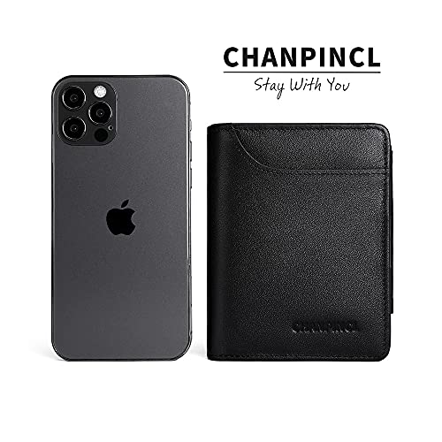 Mens Genuine Leather Zipper Wallet anti-theft brush Large Capacity Double Fold Multi-card Leather Wallets for Men and coin purse3