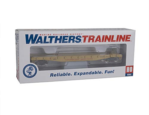 Walthers Trainline HO Scale Model Union Pacific Flatcar - Thumbnail 3