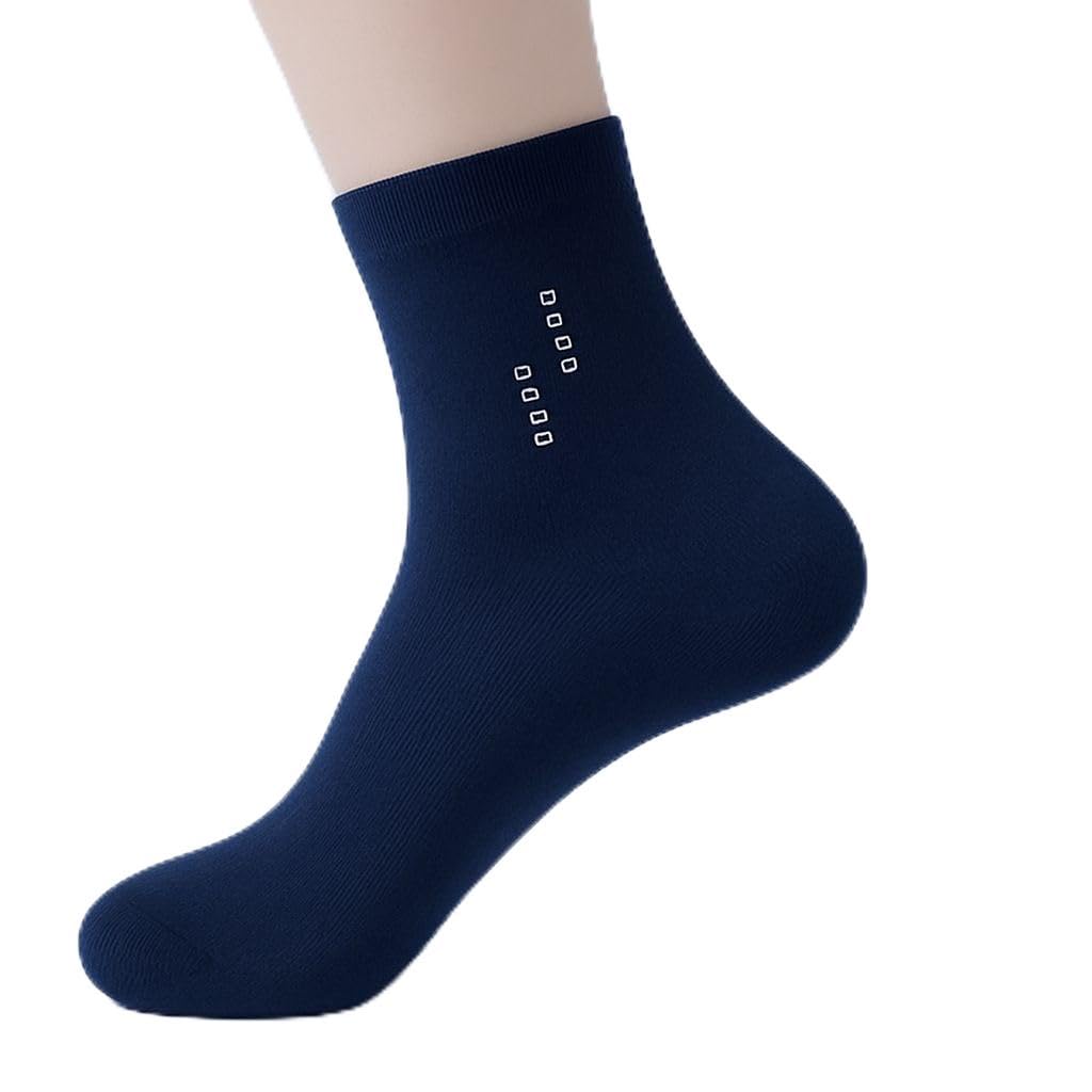 septem Socks for Men & Women | Pack of 1 Pairs,Free Size Breathable & Casual Socks for Sports, Gym & Daily Use (CS-01.White PT)-picture-49