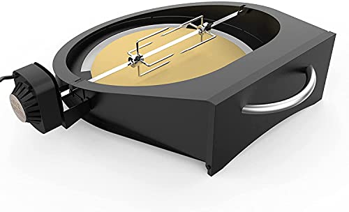 Onlyfire BRK-6065 Ensemble de rôtissoire avec Anneau à Pizza pour Kamado Joe Classic | Pit Boss 22 et Autres Grils en céramique similaires