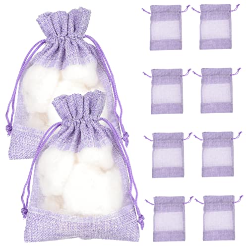 10 bolsas con cordón para fragancias vacías miniatura 1