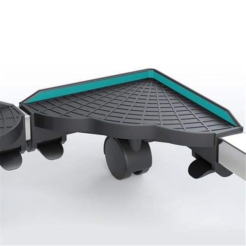 Soporte Móvil Ajustable para CPU con Ruedas Giratorias para Ordenador Bajo Escritorio miniatura 3