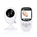Baby Monitor, VIBOOS 2.4" LCD Video Baby Monitor with Digital Camera, Night Vision, Two-Way Audio, Temperature Sensor, Lullabies, Wide Range and Long Battery Life