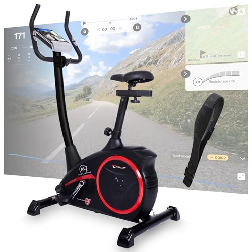 Christopeit Heimtrainer Fahrrad Ergometer AL 2 / AL 2 S, bis 150kg, 24 Widerstandsstufen, 9kg Magnet-Bremssystem, leise, Soft-Touch-Computer (AL 2 S Digital inkl. Pulsmessgurt) Christopeit Heimtrainer Fahrrad Ergometer AL 2 / AL 2 S, bis 150kg, 24 Widerstandsstufen, 9kg Magnet-Bremssystem, leise, Soft-Touch-Computer (AL 2 S Digital inkl. Pulsmessgurt)