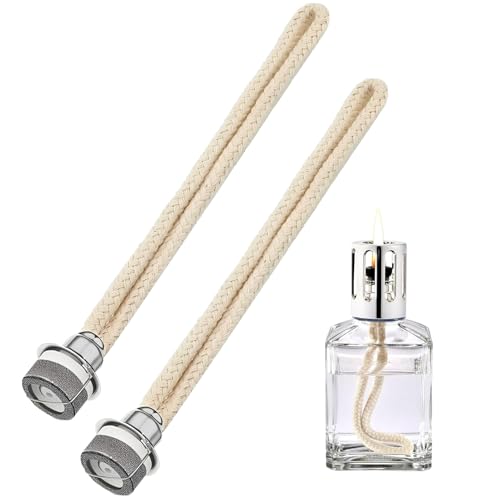 MERQUU Meche Lampe pour Berger, 2 pièces Bruleur Lampe pour Berger, Lampe pour Berger Diffuseur, Lampe pour Berger, Meche De Rechange Brûleur Lampe pour Berger, Convient pour la Maison et Le Bureau.