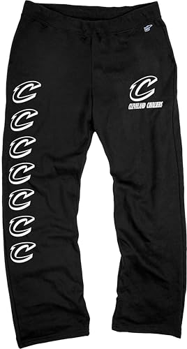 Cleveland Cavaliers NBA Officially Licensed Sweatpants Iconic Black, Small