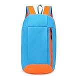 Bravetoshop Sports Backpack Hiking Rucksack Men Women Unisex Schoolbags Satchel Bag Handbag(Sky Blue,Free Size)