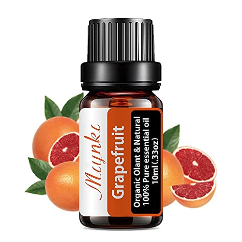 Cypress & Grapefruit Essential Oil Organic Plant & Natural 100% Pure Therapeutic Grade Oil Perfect For Diffuser, Humidifier, Massage, Aromatherapy, Skin & Hair Care-2X10Ml #TOP1