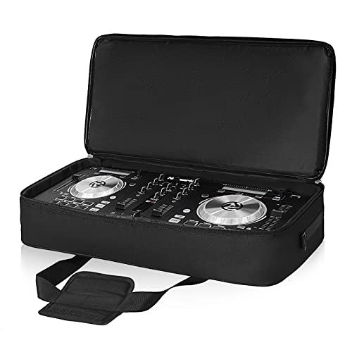 Ithwiu Dj Controller Bag Fits Ddj 200, Ddj-Wego3, Akai Mk3, Native Maschine Mikro Mk3, Hercules Dj Control Inpulse 200, Numark Party Mix, Multi-Fx Pedals, Line 6 Helix Floor, 16 X 10 X 3 Inch, Black #TOP2