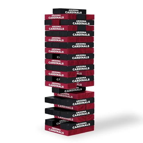 Wild Sports NFL Arizona Cardinals Table Top Stackers 3" x 1" x .5", Team Color