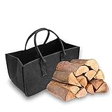 Der Korb ist aus dickem Holzfilz auf der Außenseite, das dekorative Design - das weiche Material auf jeder Oberfläche, der empfindliche Boden bleibt schön - leicht und robust.