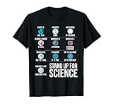 Stand Up For Science | Wissenschaft Klimawandel T-Shirt
