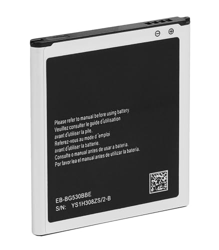 SHAWOROCE EB-BG530BBE BG531BBE Batterie 2600 mAh 3,8 V Compatible avec téléphone portable Samsung Galaxy Grand Prime Duos G530F G531F J3 J320FN J320V...