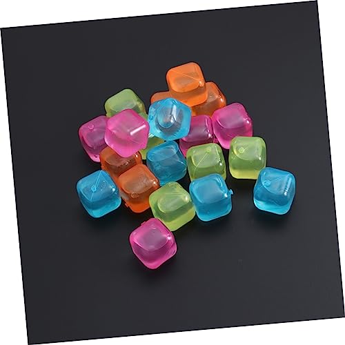 Cubos de hielo reutilizables cuadrados Pack 20 piezas miniatura 3