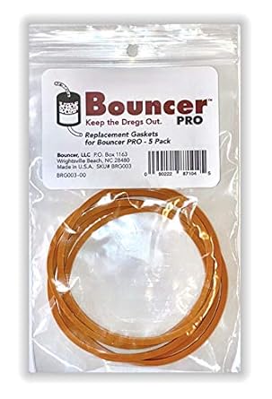 Replacement Gaskets for Bouncer Pro - 5 Pack