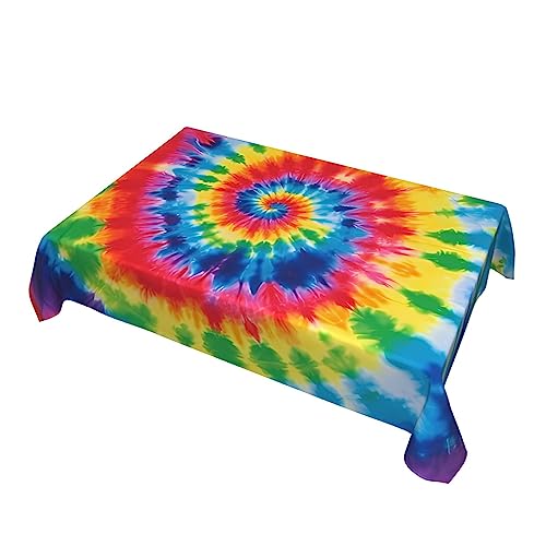 Nappe lavable BONDIJ contre les taches pour table rectangulaire arc-en-ciel - 4