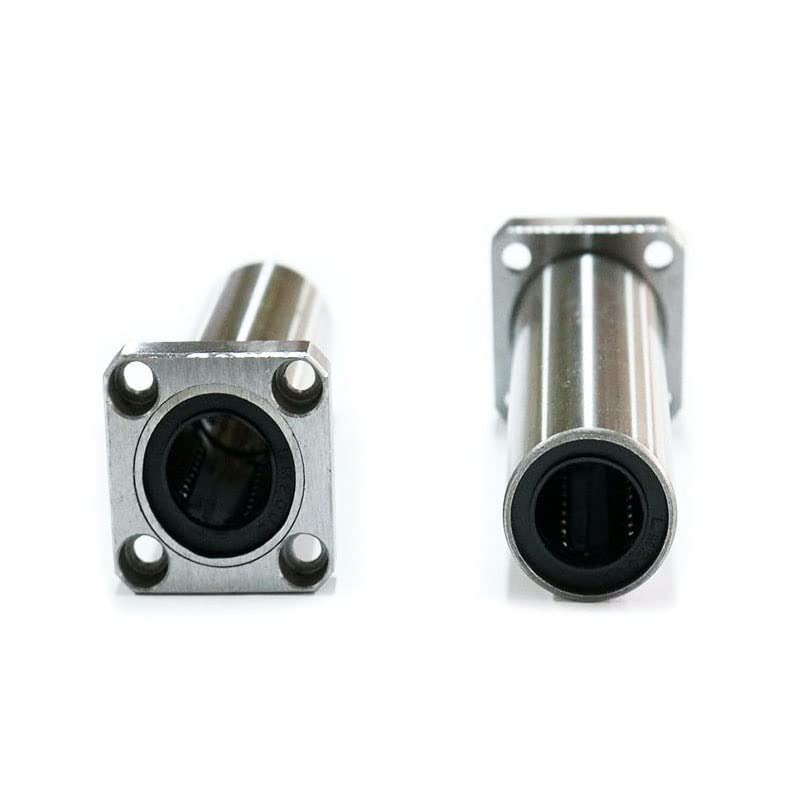 ベアリング交換 4 個 8/10/12 ロングタイプ長方形フランジリニアベアリング 3D プリンター部品用(12)