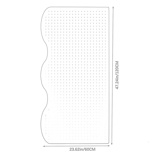 Rangement d'outils en panneau perforé modulable pour atelier d'art