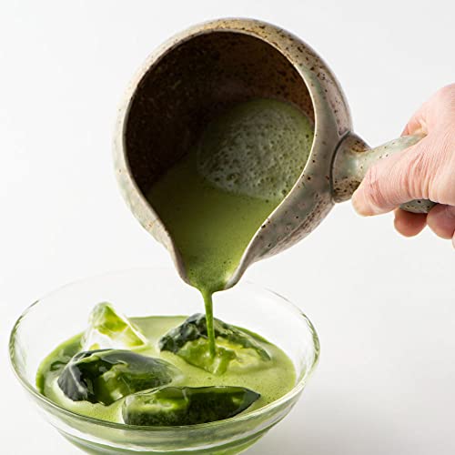 KIMIKURA Matcha Bowl with Spout and Handle