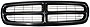 Grille For DAKOTA 97-04/DURANGO 98-03 Fits CH1200200 / 5179422AA / 10014