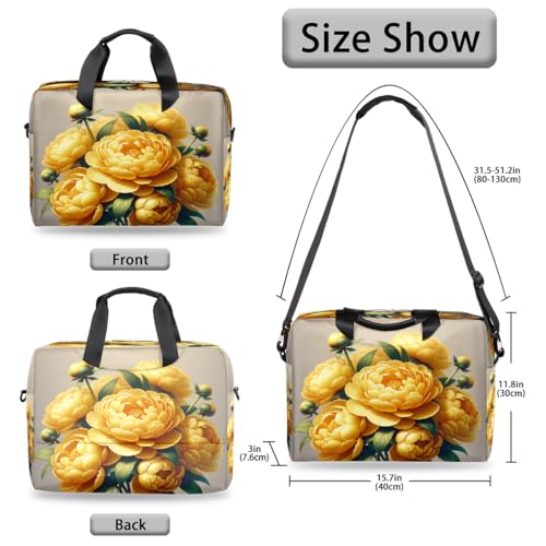 Funda para laptop de 16 pulgadas impermeable con correa de hombro 6