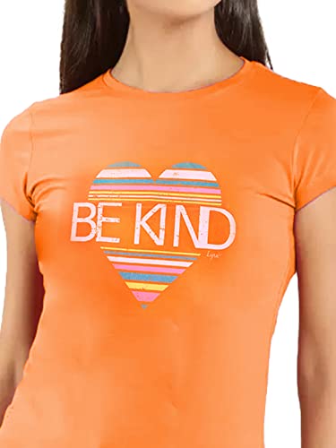 Image of Lyra Women's Cotton Regular Fit T-Shirt