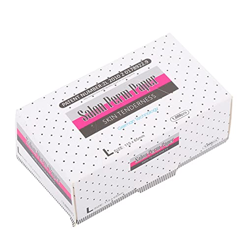 Hair Perm Paper, Barber Shop Ultra-Thin Hair Perm Paper Mesh Breathable Perming Paper Hairdressing Tool Salon Professional Perm for Color Treated, Thin or Delicated Hair