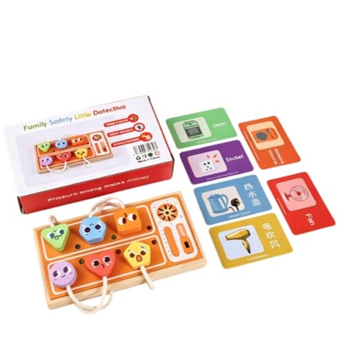 Enchufe detective infantil Colcolo y puzzle educativo interactivo con tarjetas