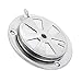 NC Regolabile BBQ Grill Smoker Scarico Sfiato Stufa In Acciaio Inox Sfiato Aria Ammortizzatore di Sfiato Cucina Stufa Aria Ammortizzatore Aria Rotondo Casa Pre