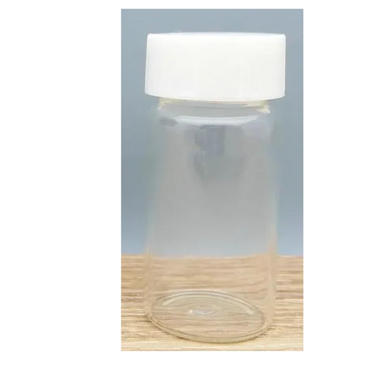 CHUIXISH 2ml To 60ml Clear Bottle Reagent Vials With Screw Plastic Cap And PE Pad Lab Small Flask(4ml 100pcs)