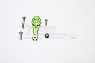Axial SCX10 II Upgrade Parts (AX90046, AX90047, AXI90075) Aluminum 25T Servo Horn - 1Pc Set Green