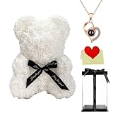 Taille impressionnable : l'ours rose de 40,6 cm est un cadeau frappant qui se démarque parfaitement, parfait pour toute occasion spéciale ou comme centre de table de décoration d'intérieur