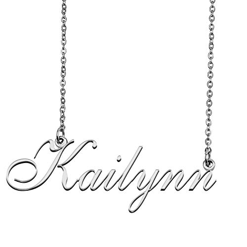Customized Unique My Best Friendship Jewelry Name Necklace for Her