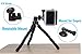 Hocoder Flexible Camera Tripod Compatible with GoPro Hero 13, 12, 11,10, 9 Bendable Tripod 360° Rotation Mount Stand for Vlogging