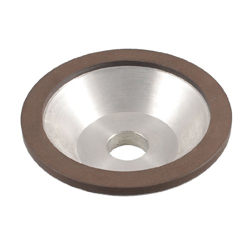 Aexit 100mm x Abrasive Wheels & Discs 32mm Bowl Shaped Resin Bond Diamond Grinding Wheel Surface Grinding Wheels 200 Grit