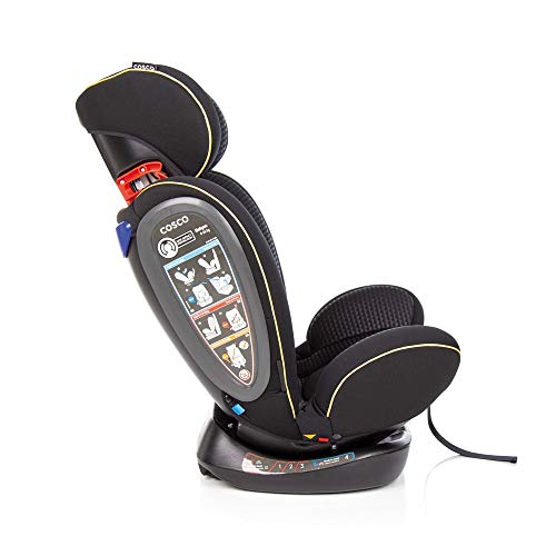 Cosco Kids, Cadeirinha Unique, 0 a 36 kg, Preto Ouro