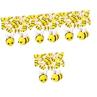 Amazon | Parliky 24個 フェルト ハチ ベビー ソフト おもちゃ