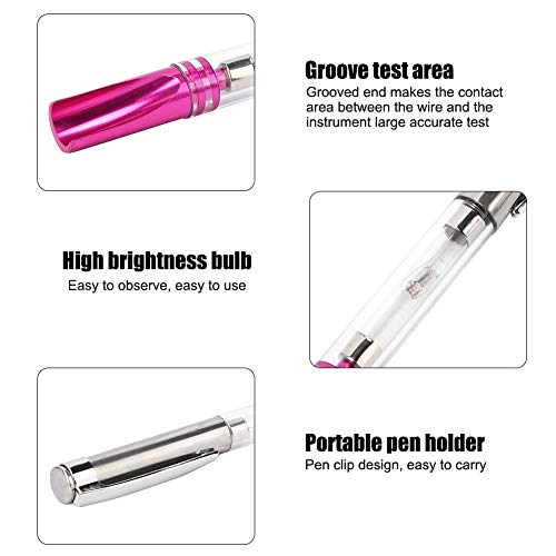 Akozon Zündteststift, Professionelle Auto Zündkerzenprüfer Zündsystem Drähte Spulentest Prüfen Sie die Demontage des Stiftes Kostenlose Zündungstester