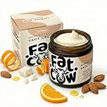 Beef Tallow Skin Care, Tallow Face Cream Moisturiser, Grass-Fed & Whipped Enriched with Almond Oil, Deep & Natural Hydration for Sensitive & Dry Skin, 120ml Citrus Scent
