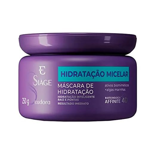 Máscara Capilar Siàge Hidratação Micelar 250g