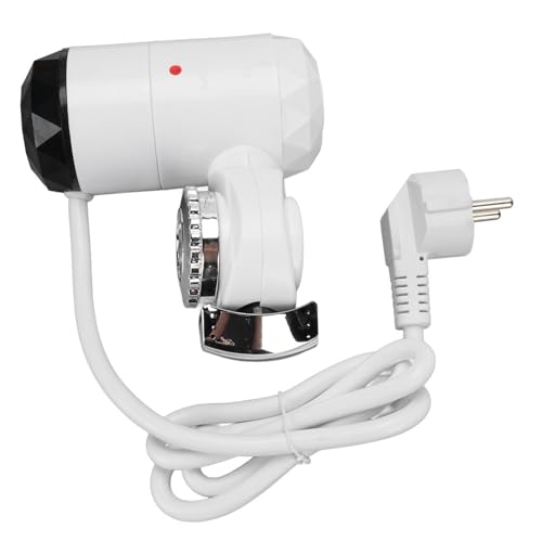 Robinette de Chauffe-Eau électrique, Chauffe-Eau Instantanée sans Réservoir avec Affichage Numérique LED, épargne D'énergie Chauffant à Eau de Chauffage...