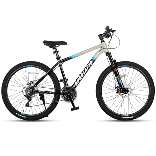 AVASTA Earth 26 27.5 inch Mountain Bike with 21-Speed, Aluminum Frame, Dual Disc Brake, Comfortable Saddle, Multiple Colors
