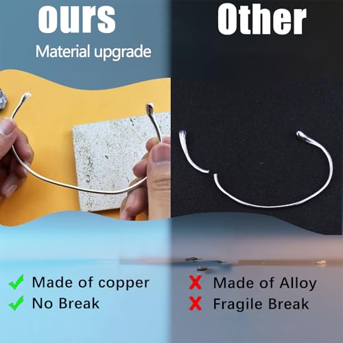 Women's 18k Gold Plated Arm Cuff Bracelet - Minimalist Silver Upper Arm Cuff for Cool4