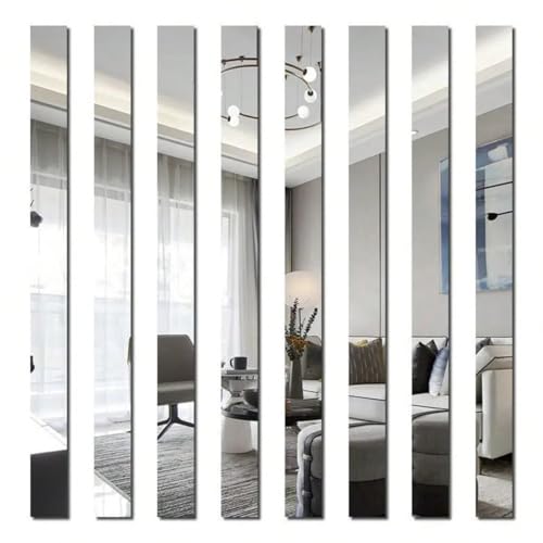 10 adhesivos de pared espejo vinilo autoadhesivo