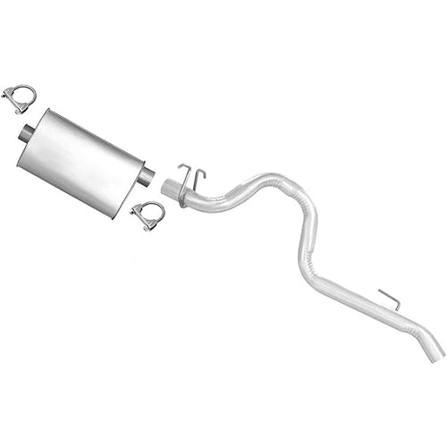 Rear Muffler Rear Tail Pipe Clamps Replacement Parts For Jeep Wrangler 2.5L 1993 1994 1995