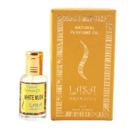 Roll-On Attar Natural Body Perfume Oil Long Lasting Fragrance Attar Oil For Men And Women - 10 ML, Pack Of 1 (Fragrance - White Musk)