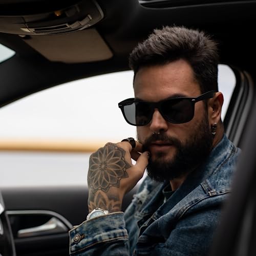 Image of XXL Size Extra Large Polarized Sunglasses 155MM for Big Wide Heads Men TR90 Ultralight UV400 Protection Glasses